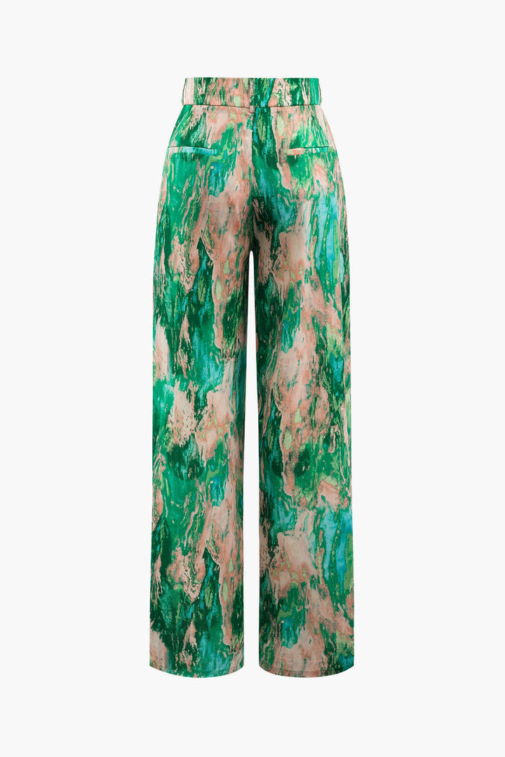 Elegant Printed Women's Pants