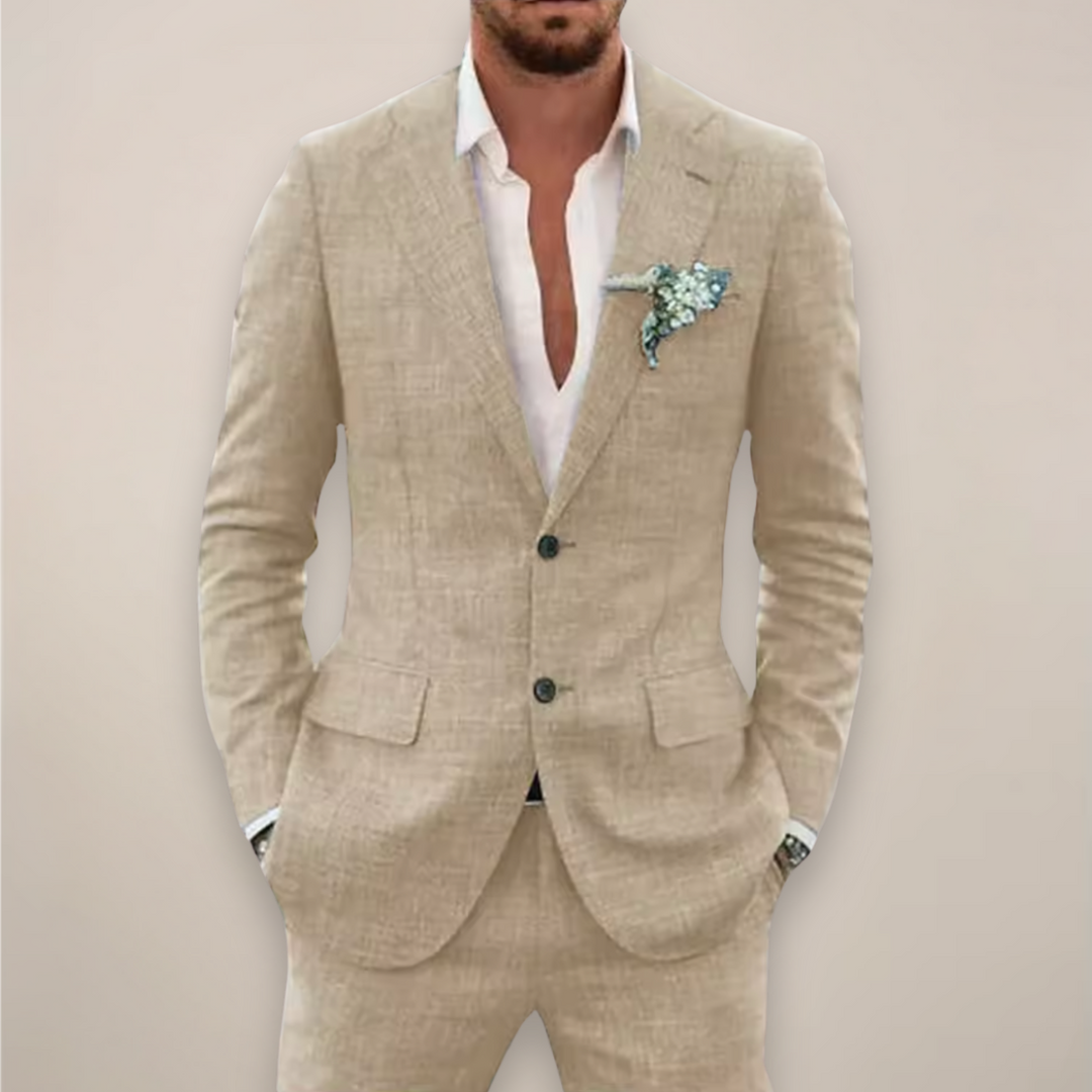 Oskar | Lightweight and Modern Summer Wedding Suit