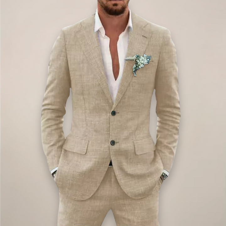 Oskar | Lightweight and Modern Summer Wedding Suit
