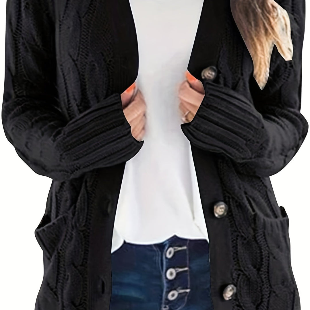 Isabelle - Elegant Oversized Twisted Cardigan