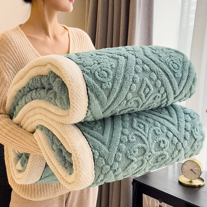 Luxurious Winter Quilted Blanket