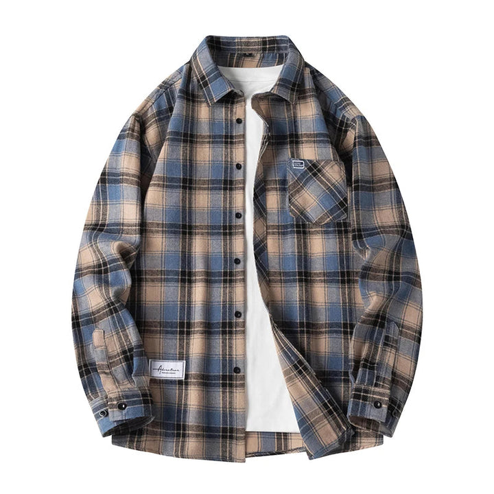 HARRINGTON OXFORD | PLAID SHIRT FOR MEN