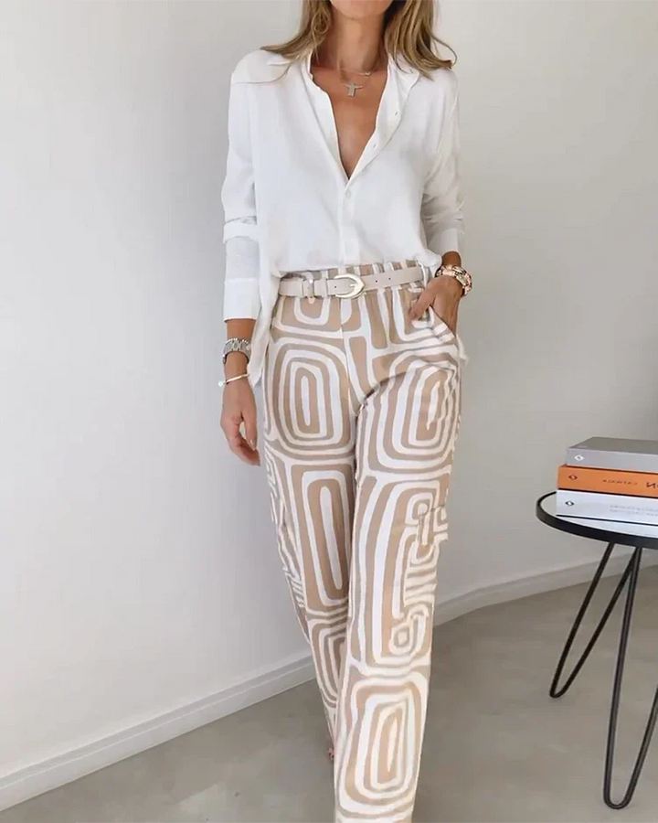 Marisol Stylish Pantaloon Set, view 4 - Elena Harper