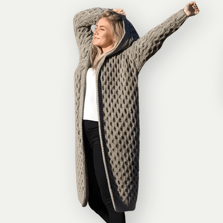 Women's Hooded Long Sleeve Jacket