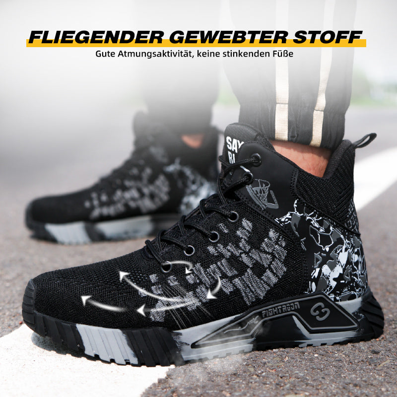 Anti-Smash and Anti-Puncture, Protecting Ankle Safety Shoes EB