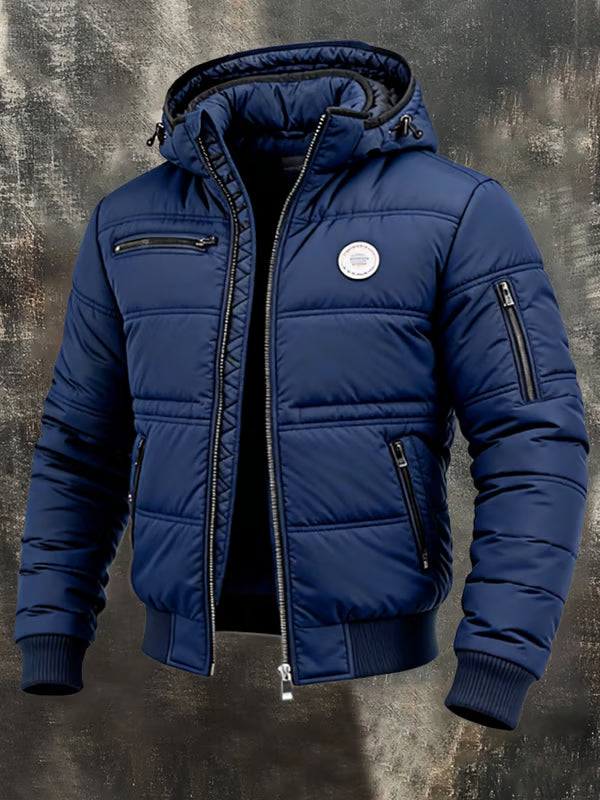 LAURENT MONACO | CLASSIC HOODED WINTER JACKET FOR MEN
