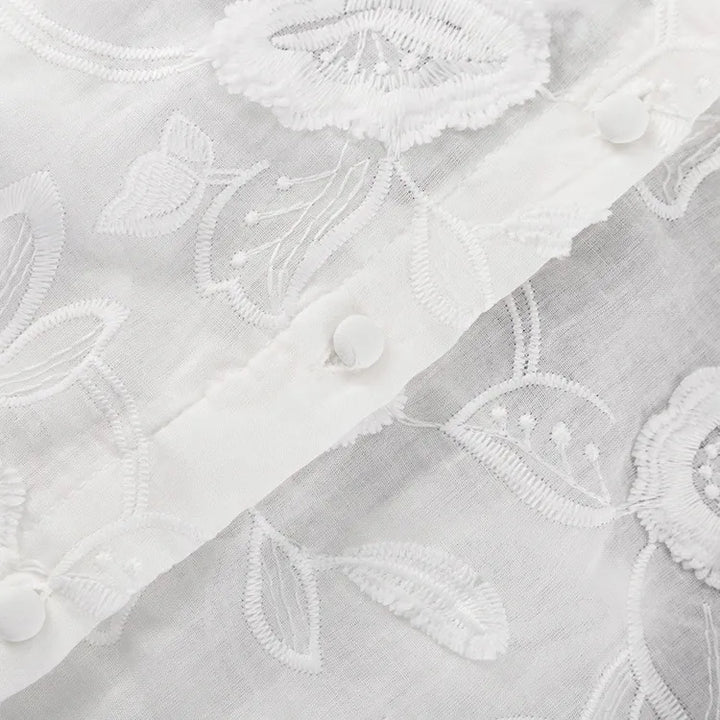 Odette | Chic Embroidered Co-ord Set for Women