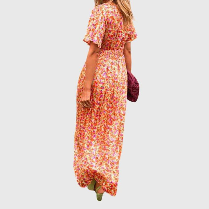 Emma & Rose Cape Town Alice™ summer dress, comfortable lightweight jurk in soft pastel fabric, perfect for warm weather.