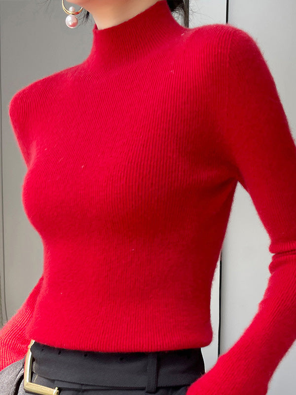 Adriana Soft Knit Turtleneck Sweater - Elena Harper