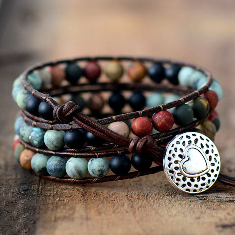 Colorful Bohemian Beaded Bracelet