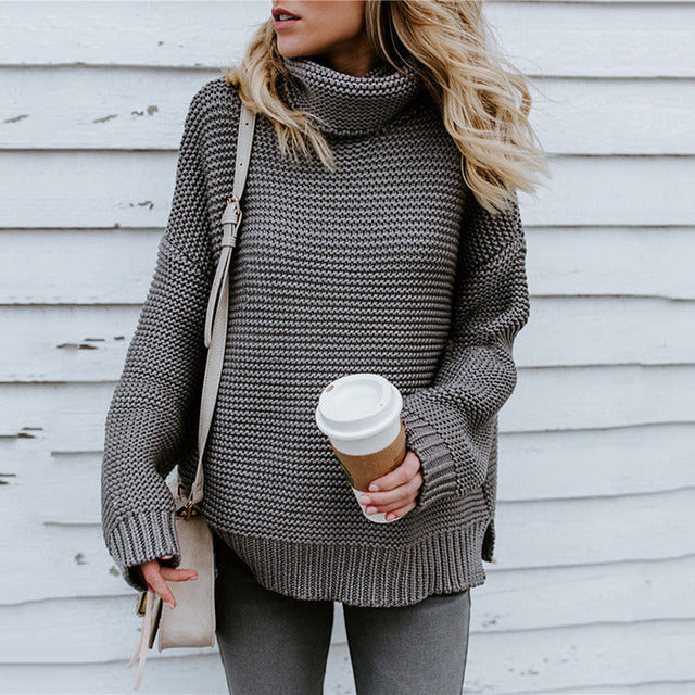 Solid Color Turtleneck