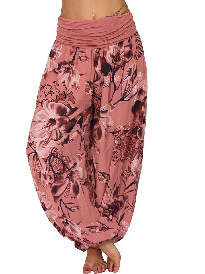 FLOWER PANTS FOR WOMEN