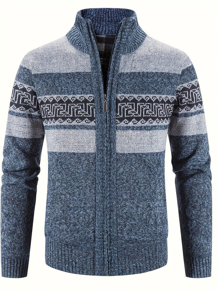 Russell Cozy Full-Zip Cardigan - Elena Harper