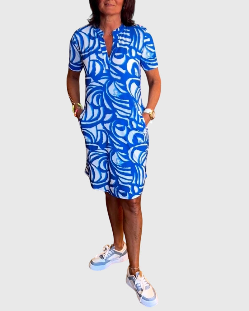 Elle™  |  Flattering Avenue Walk Dress