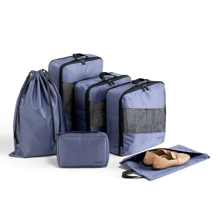 Zip It Down | Compression Packing Cubes 6-Piece Kit