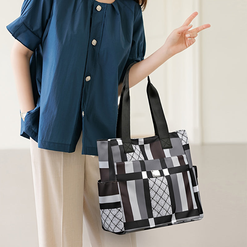 Vintage Checkered Bag