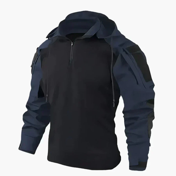 Thomas - Chic Tactical Zip Hoodie