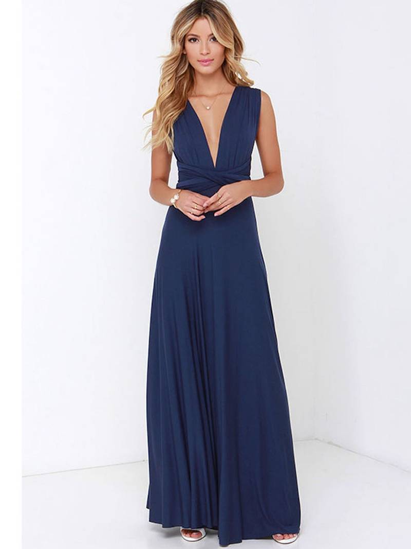 Multi-Style Maxi Infinity Dress