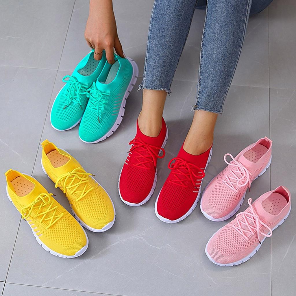 Olivia | Comfortable and Supportive Orthopedic Flyknit Sneakers