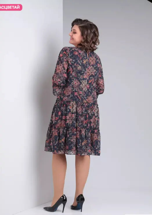 Harlee Airy Printed Dress for Sunny Days - Elena Harper