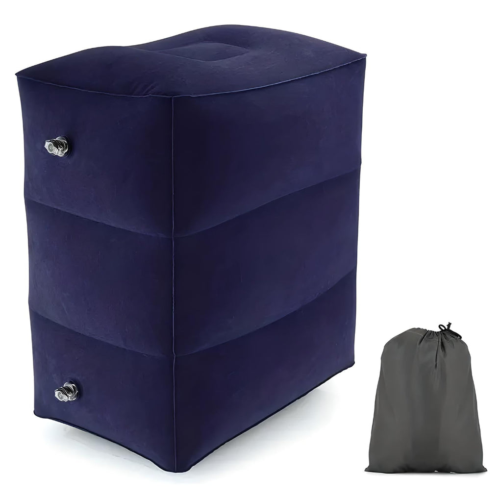 Inflatable Travel Footrest, view 3 - Elena Harper