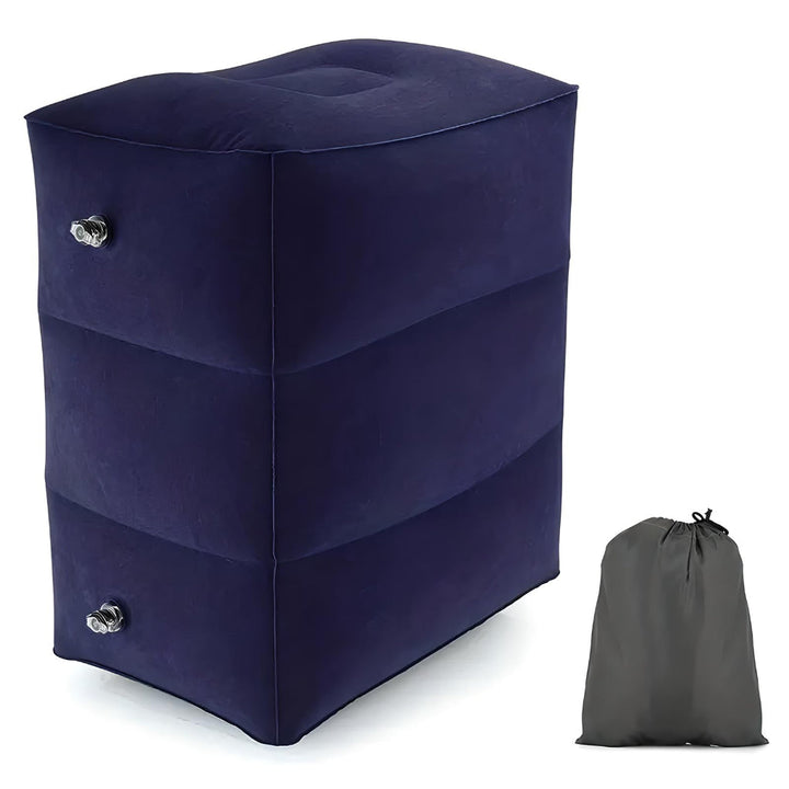 Inflatable Travel Footrest, view 3 - Elena Harper