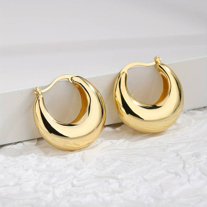 Wide Open Earrings, view 3 - Elena Harper