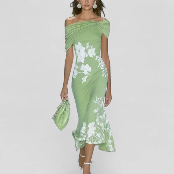 Isabrunel™  |  Elegant Midi Dress