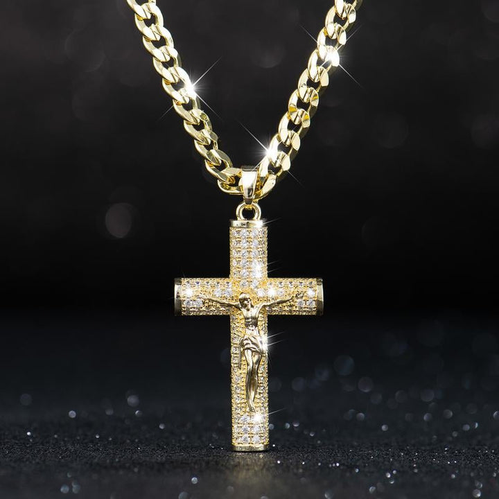 Crucielle | Jesus Cross Pendant Necklace