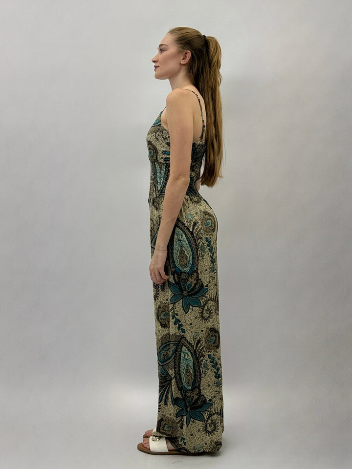 Indie™  |  Print Strappy Jumpsuit