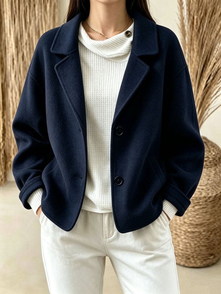 Women's Slim Two-Button Suit - Minimalist and Chic