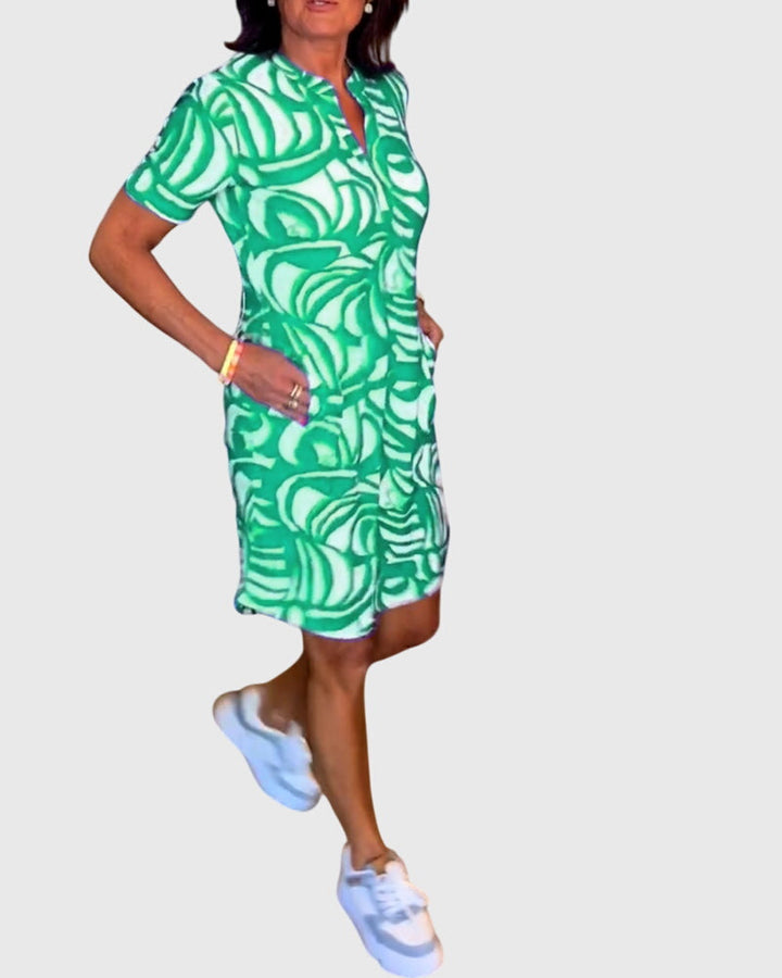 Elle™  |  Flattering Avenue Walk Dress