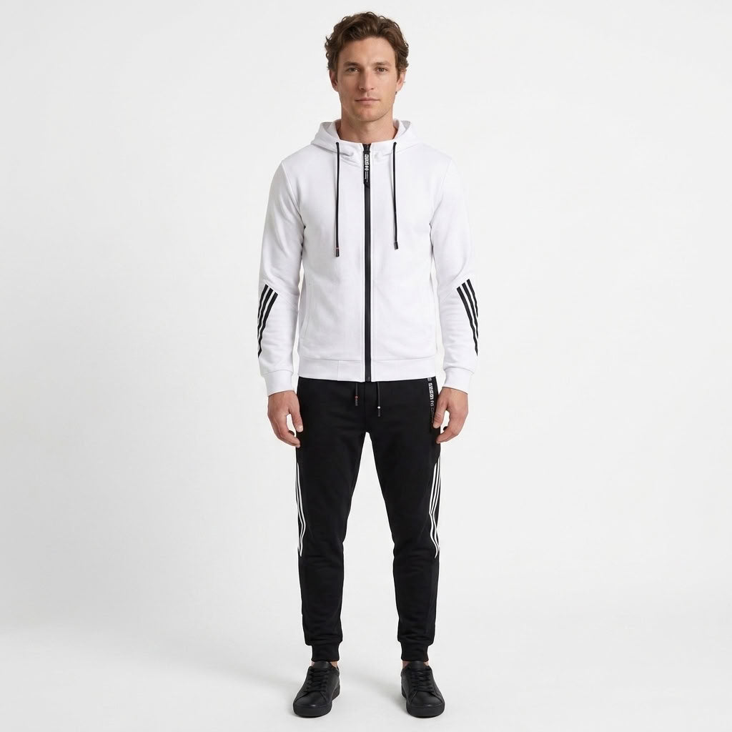Two-Piece Hooded Tracksuit