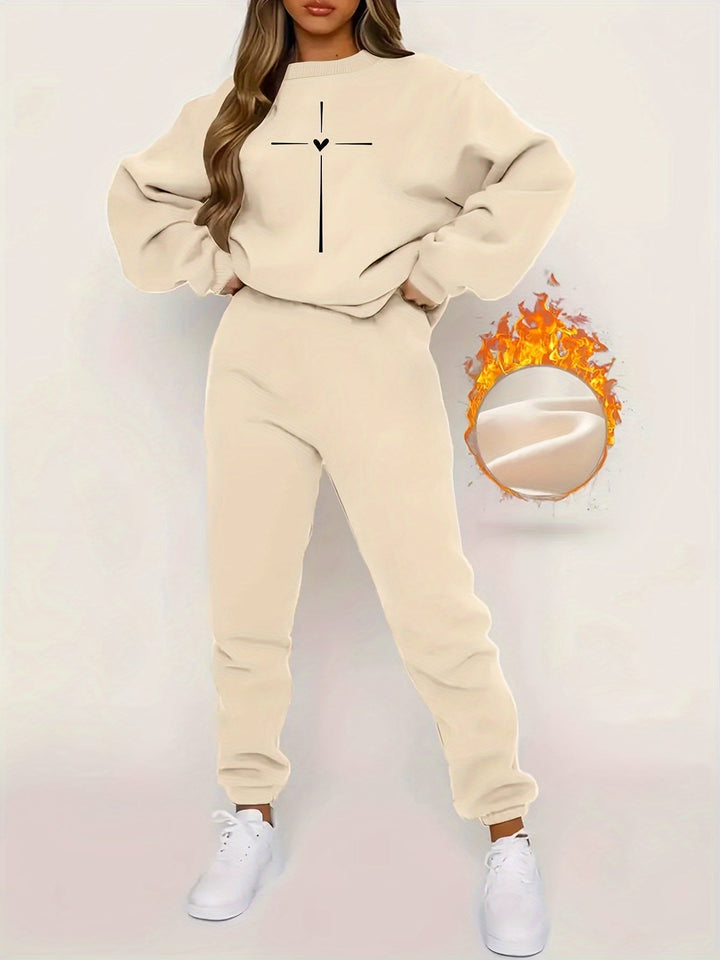 Comfortable Women's Jogging Suit Ivy, view 2 - Elena Harper