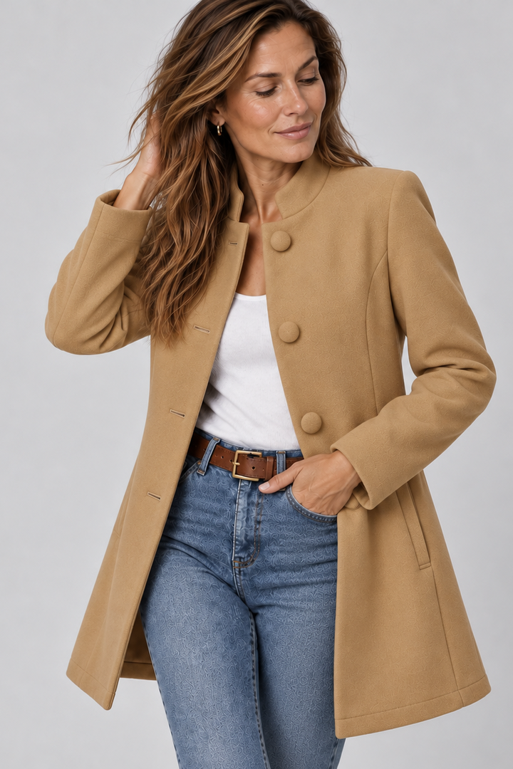 Elegant Women's Coat Yara - Chic and Warm
