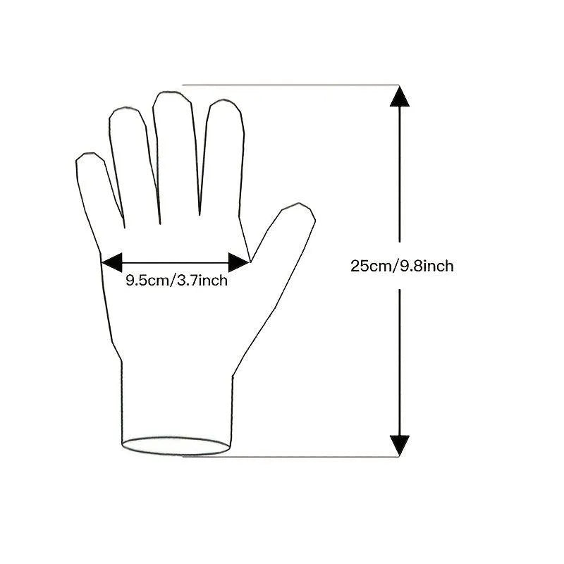 Full Finger Gloves Fashionable Solid Color, 100% Polyester Perfect for Cold Days, view 4 - Elena Harper
