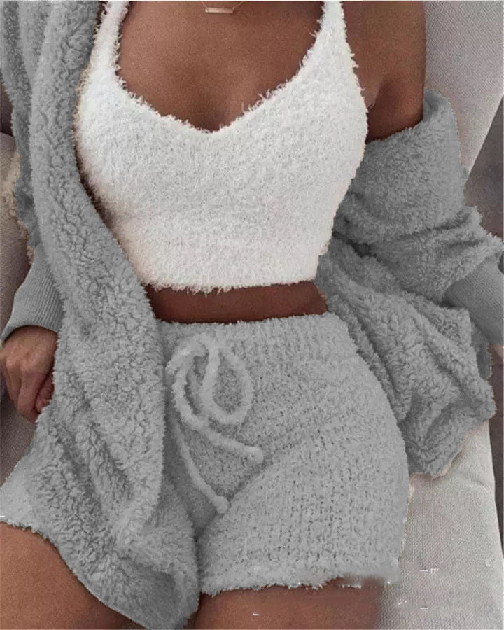 Noëlle - Luxe 3-Piece Knitted Winter Set