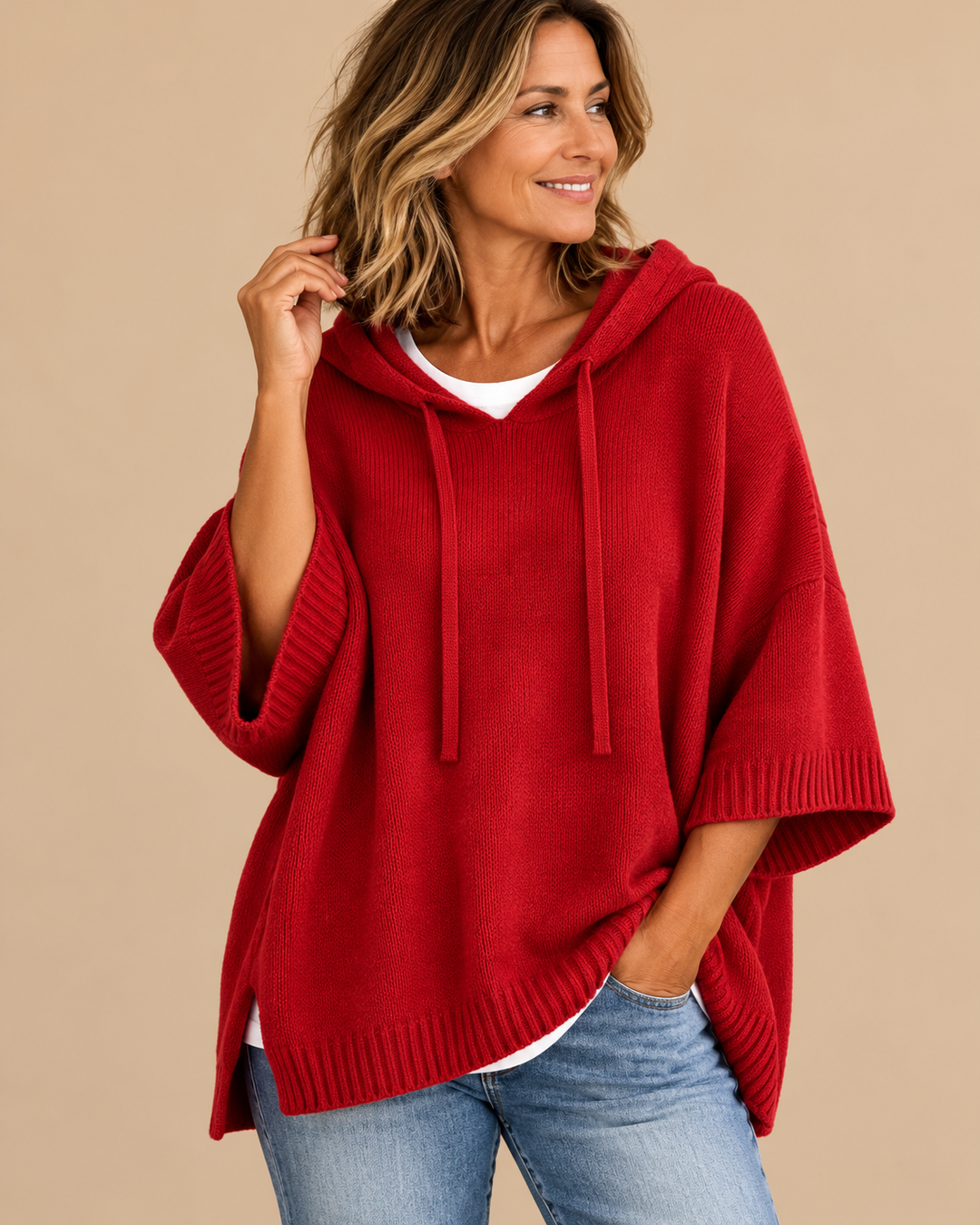 Elin™ | Soft Hooded Poncho