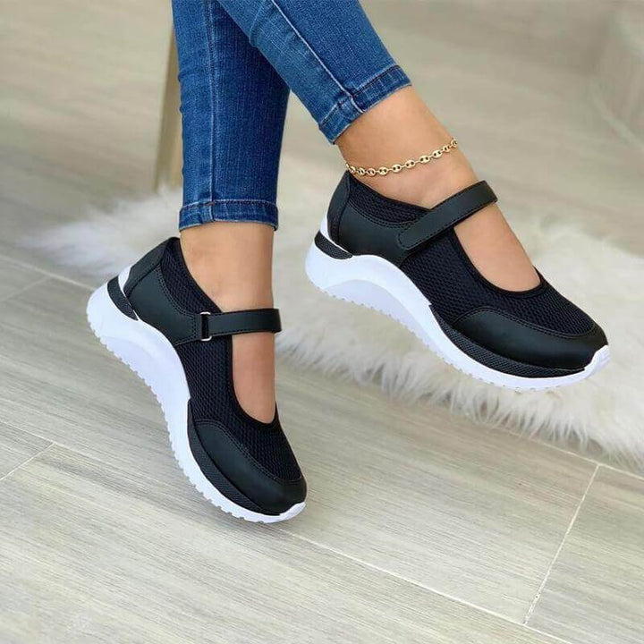 Lightweight Breathable All-Season Trainers, view 4 - Elena Harper