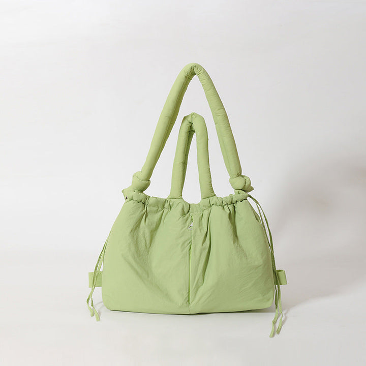 Ladies' Quilted Handbag with Soft Structure and Stylish Look