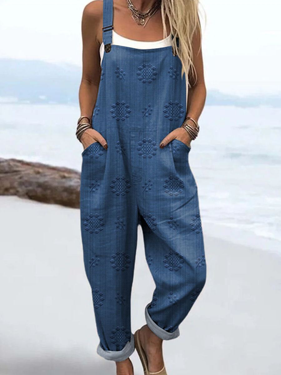 Freja | Relaxed Pattern Jumpsuit