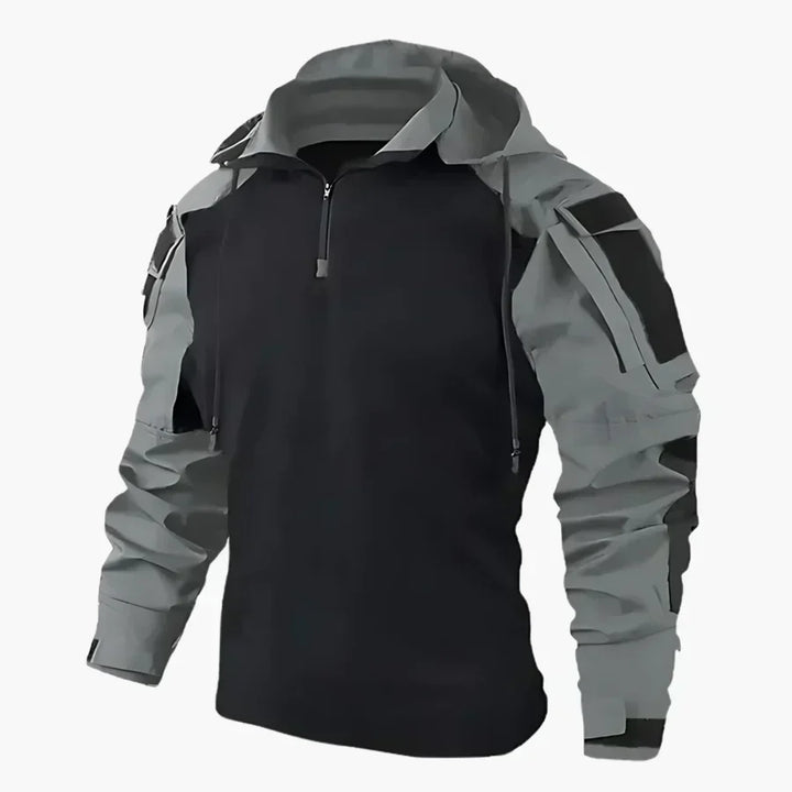 Thomas - Chic Tactical Zip Hoodie