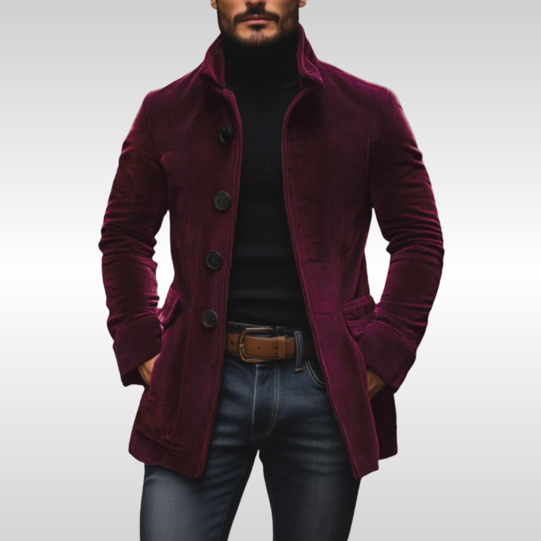 LAURENT MONACO | CORDUROY COTTON JACKET FOR MEN