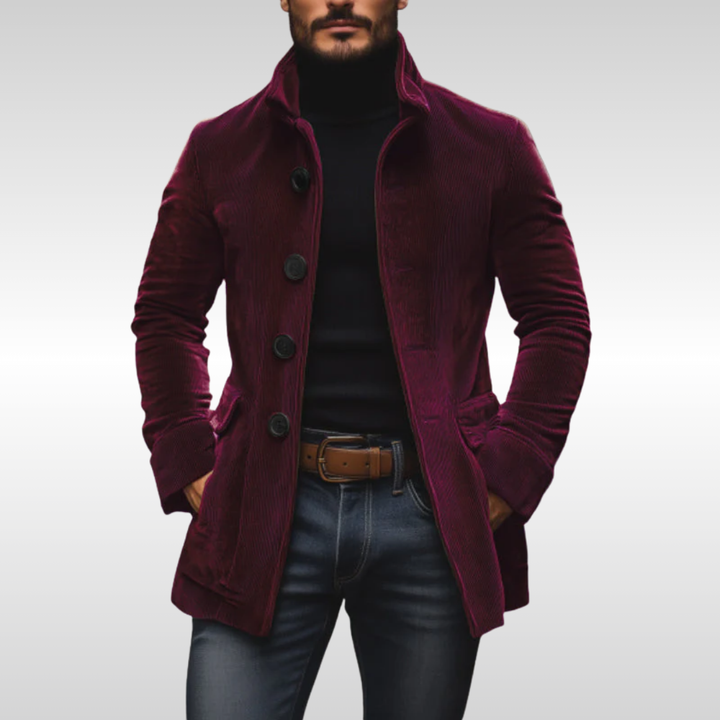 LAURENT MONACO | CORDUROY COTTON JACKET FOR MEN