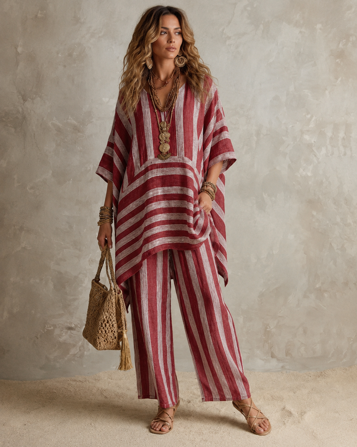 Anna™ | Bohemian Linen 2-Piece Set