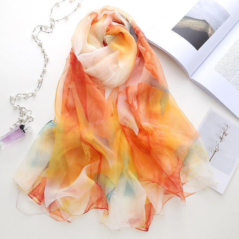 Gradient Colored Scarf