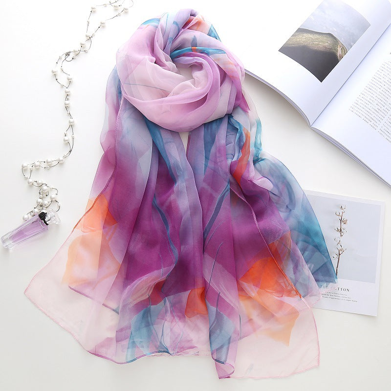 Gradient Colored Scarf