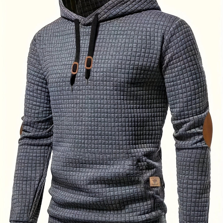 LAURENT MONACO | CHECKERED HOODIE FOR MEN