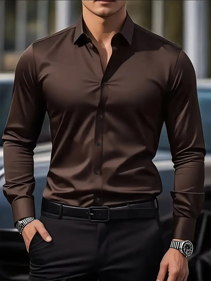 LAURENT MONACO | LONG SLEEVE BREATHABLE SHIRT