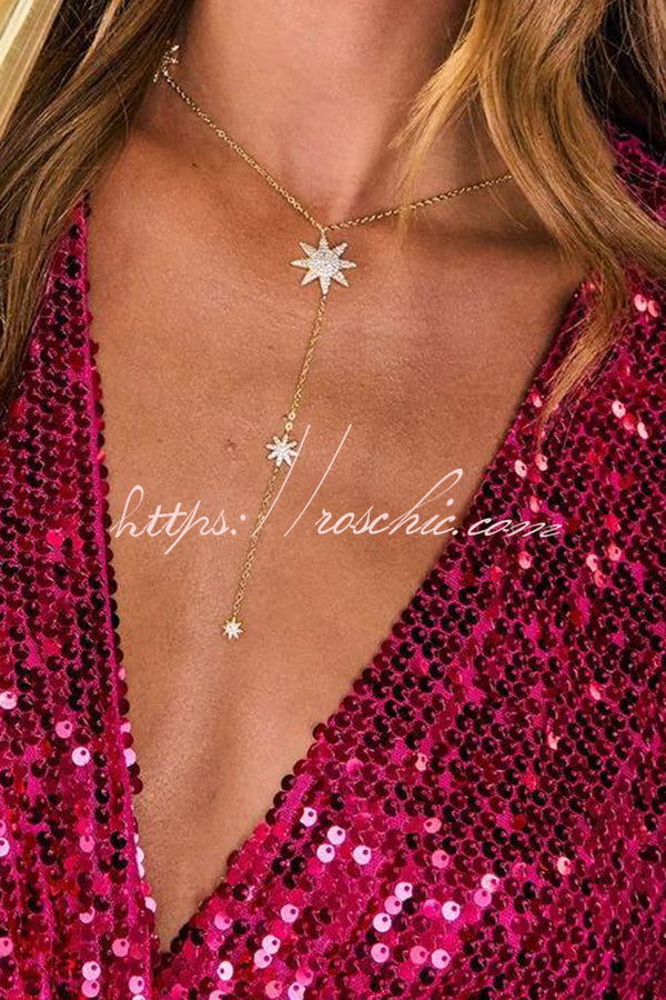 Meteor Series Star-Shaped Necklace